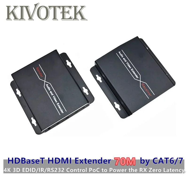 ^Cheap HDBaseT HDMI Extender 70M by RJ45 CAT6 Lan Cable Adapter 4K 3D EDID/IR/RS232 Control PoC to Power RX Zero Latency Free Shipping ^Cheap HDBaseT HDMI Extender 70M by RJ45 CAT6 Lan Cable Adapter 4K 3D EDID/IR/RS232 Control PoC to Power RX Zero Latency Free Shipping