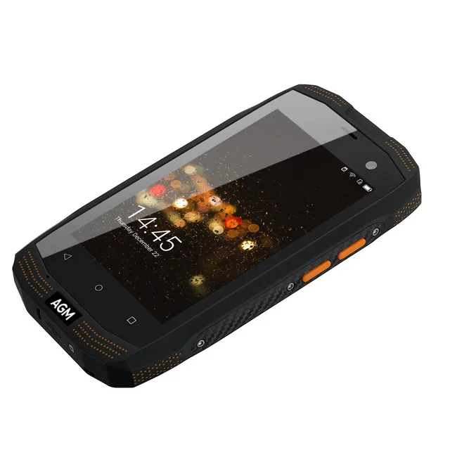 Оригинал AGM A2 MSM8909 IP68 Водонепроницаемый телефон 2 ГБ + 16 4 ядра ОТФ NFC gps 8MP