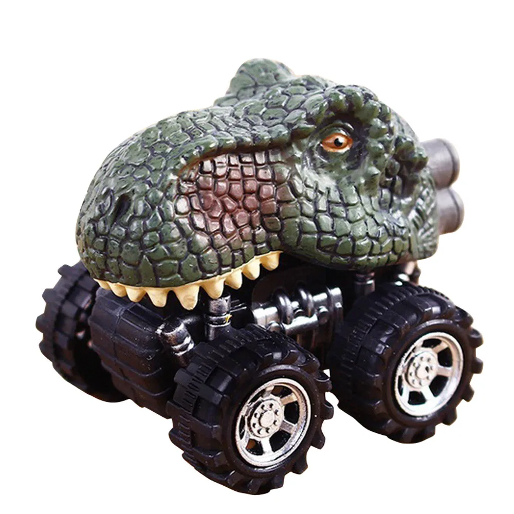 Подарок на день детей игрушка динозавр модель мини игрушка автомобиль назад автомобиль подарок грузовик хобби Funn Прямая поставка ye11.16