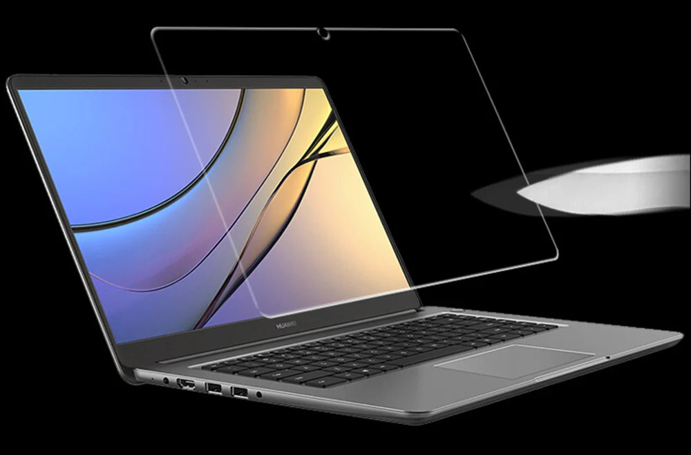 9 H стекло для HUAWEI MateBook D PL-W19 15,6 дюймов прозрачный 0,3 мм 2.5D HD Закаленное стекло Защитная пленка для экрана