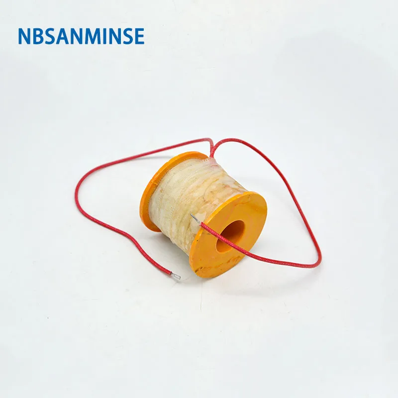 NBSANMINSE US катушка пневматическое управление Воздушный Электрический Соленоидный клапан катушка DC12V DC24V AC110V AC220V для US паровой латунный клапан