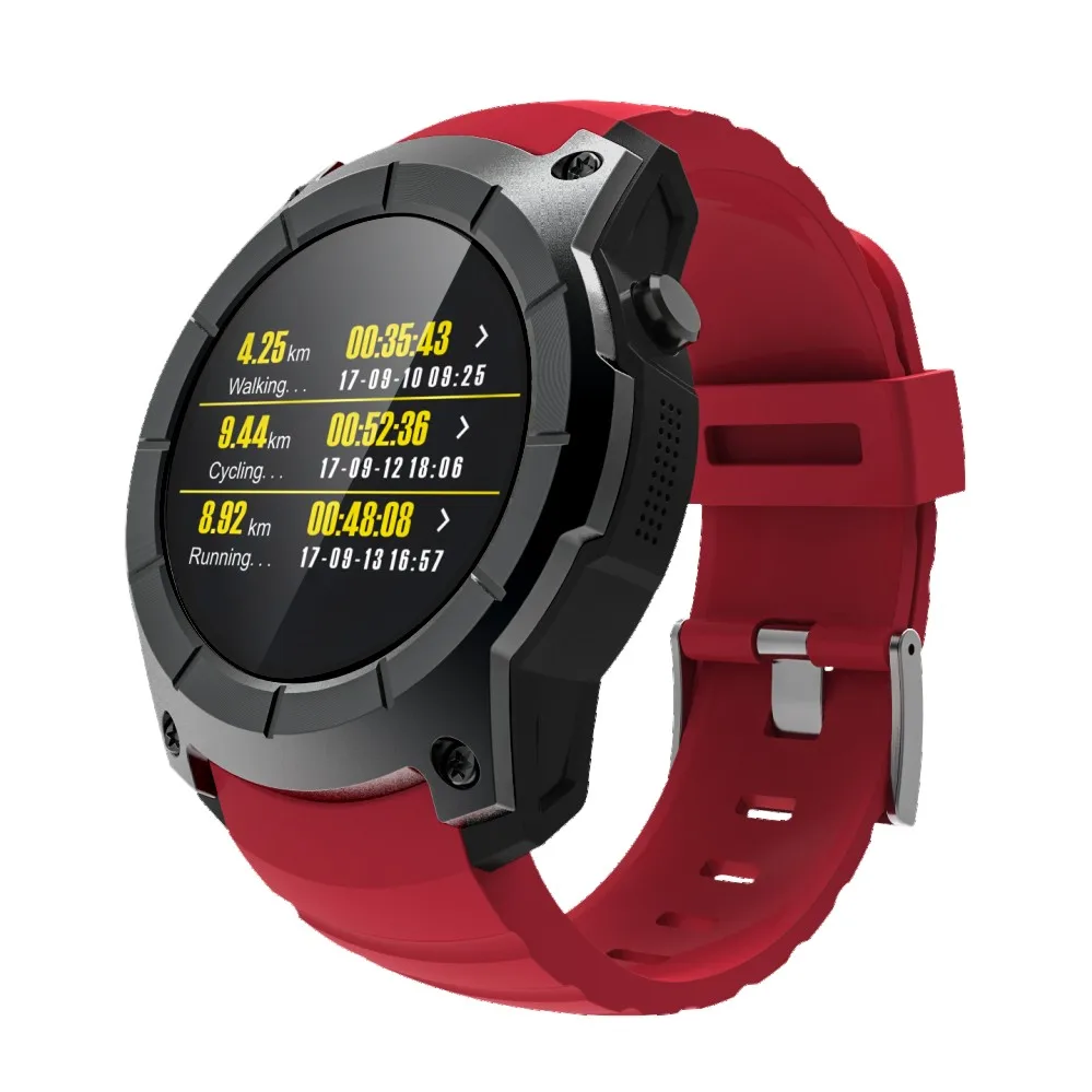 Новые спортивные часы Makibes G05 gps MTK2503 1,3 ''с цветным экраном, умные часы, многофункциональные спортивные умные часы, монитор сердечного ритма, Bluetooth 4,0