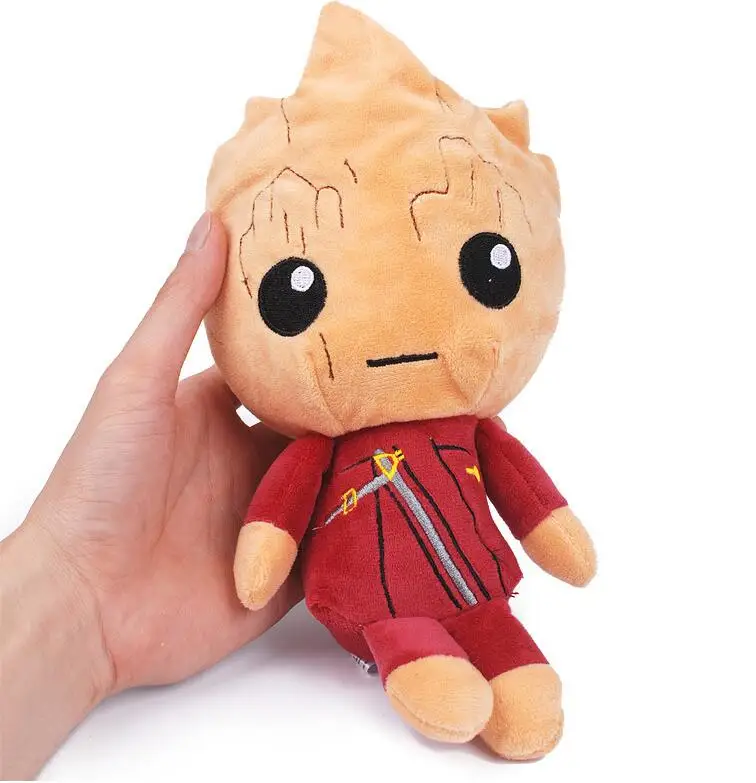 

Popular 2017 Guardians of the Galaxy 2 Ravager Groot in Jumpsuit Funko Plush Stuffed Figure Toy 22CM for Children Christmas Gift