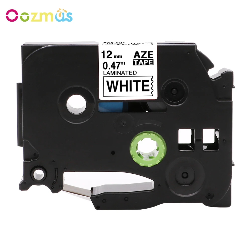 

1pcs 12mm TZe 231 compatible Brother P-touch tze Label Tape TZ-231 TZe-231 Black on White Label Ribbons TZe231 label maker
