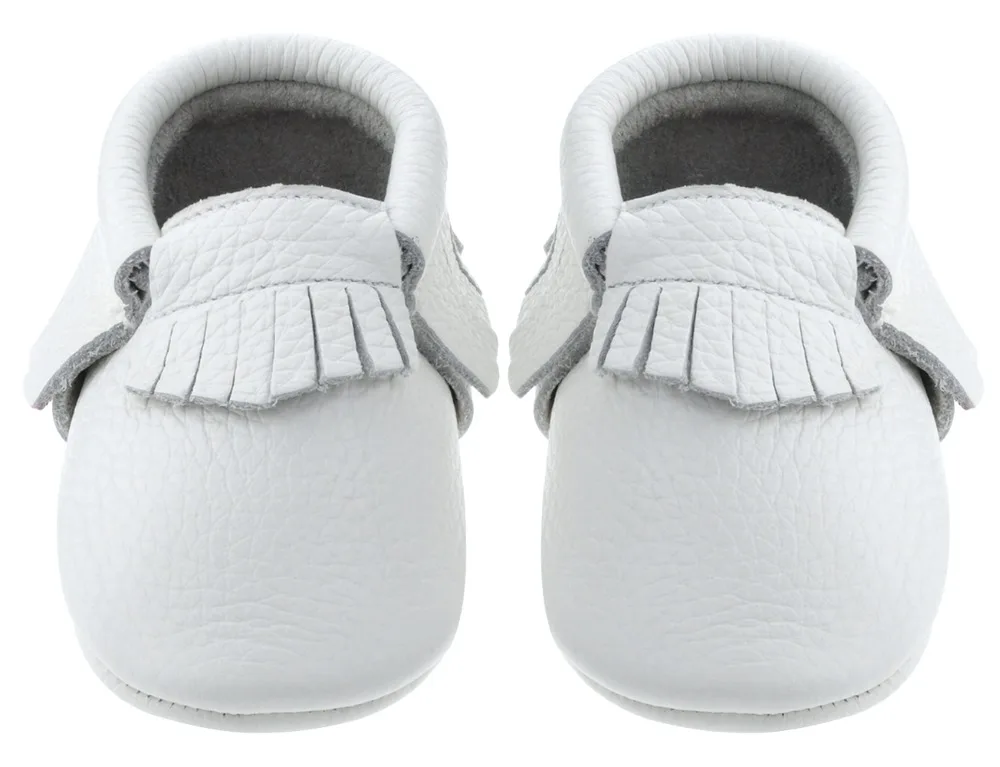 Sayoyo Branded Patent Leather Baby Moccasin Tassel Baby Girl Shoes Boy