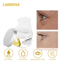 LANBENA Retinol маска для глаз Гиалуроновая кислота патчи для глаз Сыворотка уменьшает темные круги мешок морщины у глаз восстанавливающий