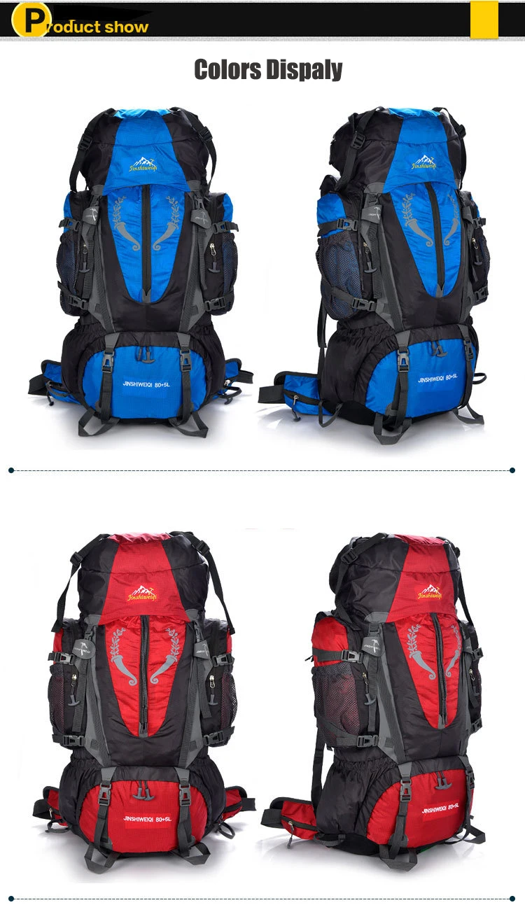 Bolsa de Acampamento 85l ao ar Quente Grande Livre Mochila Unisex Viagem Multi-purpose Escalada Mochilas Caminhadas Capacidade 20 unisex viagem multi-purpose escalada mochilas caminhadas grande