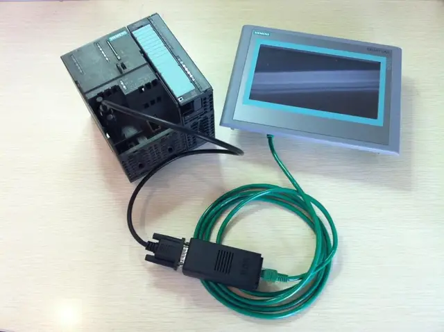 Ethernet Adapter To Convert S7 300 Plc Mpi Dp Profinet Connect Ethernet Adapter To Convert S7 300 Plc Mpi Dp Profinet Connect Single One Smart Line Panel 700 1000ie Touch Hmi