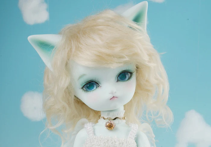 HeHeBJD Isaac-The Cloud Faery Милая кошка Большая Голова