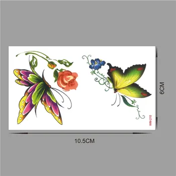 

New style tatoo henna fake tattoo flash tatto temporary tattoo sticker men TaTy tatuagem tattoos WM210