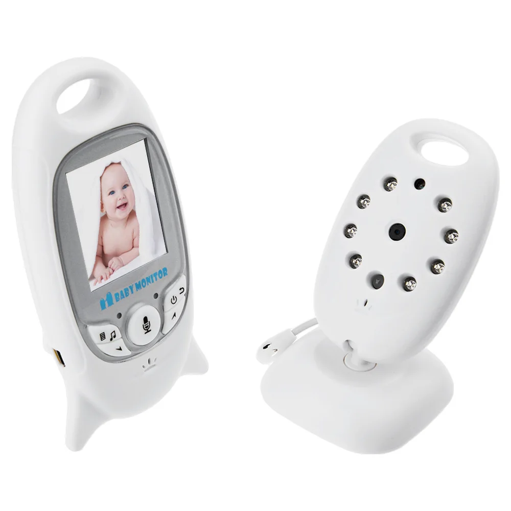 VB601 2,4 г Беспроводной Детский видео монитор ночного видения двухсторонний разговор ЖК-дисплей камера контроль температуры для детского сна