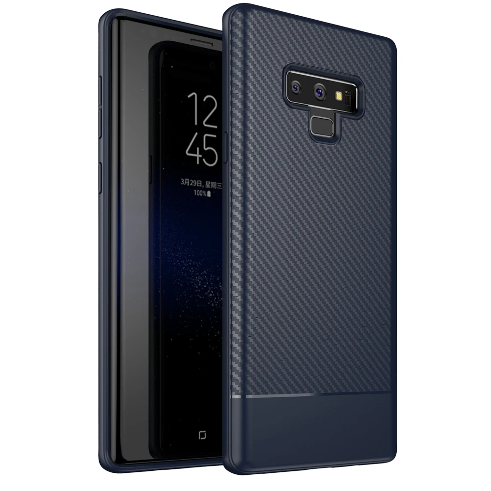 Бизнес углерода Примечание 8 чехол для samsung Galaxy Note 9 S10 плюс Note9 Coque для samsung Galaxy S8 S9 S10 плюс примечание 9 8 чехол