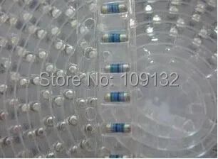 

High precision SMT metal film resistor R0207 0207 size 1% wafer resistance patch color ring resistance new original IN STOCK