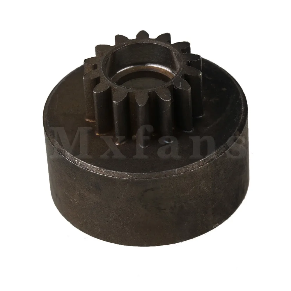 

Mxfans 14T 45# Steel D10024 RC 1:8 1:10 Clutch Bell Gear for Model Car Titanium Color