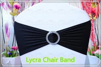 

1/2---With Crystal Buckle Spandex/Lycra/Expand Bands/Chair cover sashes For Wedding Party Banquet Home Decorations