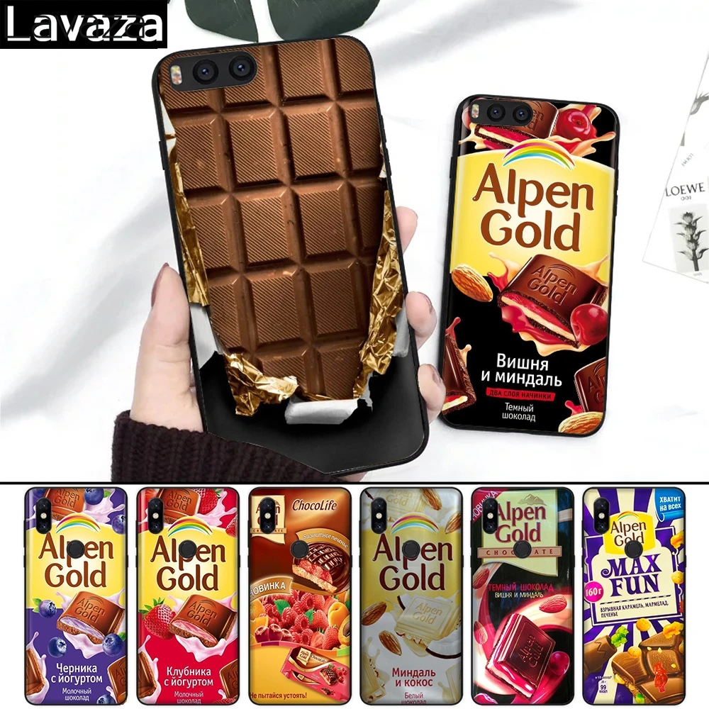 

Lavaza chocolate food package russian Silicone Case for Xiaomi Redmi 4A 4X 5A S2 5 Plus 6 6A Note 4 Pro 7 Prime