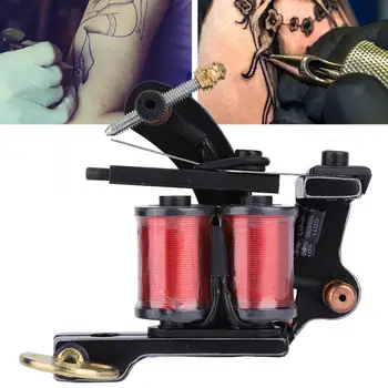 

Tattoo Pen 10 Wrap Coils Professional Shader Tattoo Machine Tattoo Tool (Small Coil) Permanent Makeup Machine