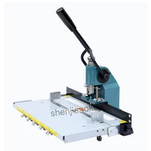 Сверлильный станок SL-8300 ручной штамп пробивая толщина 3 см с мобильной платформой пробивая машина