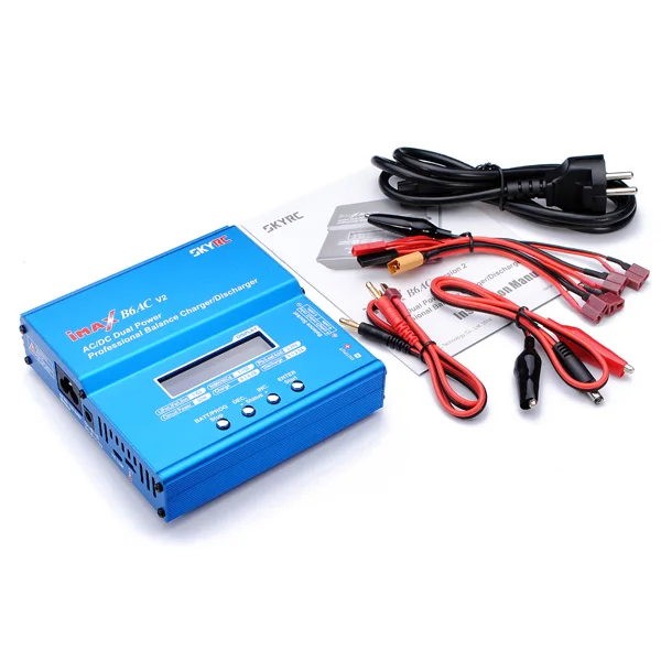 SKYRC New iMAX B6AC V2 AC DC Dual Power RC Battery Professional Balance Charger Discharger for