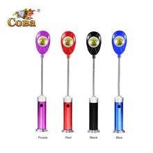 Coba светодиодный регулируемый Рабочий светильник 3* AAA батарея cob Рабочая лампа с магнитным алюминиевым сплавом водонепроницаемый супер яркий