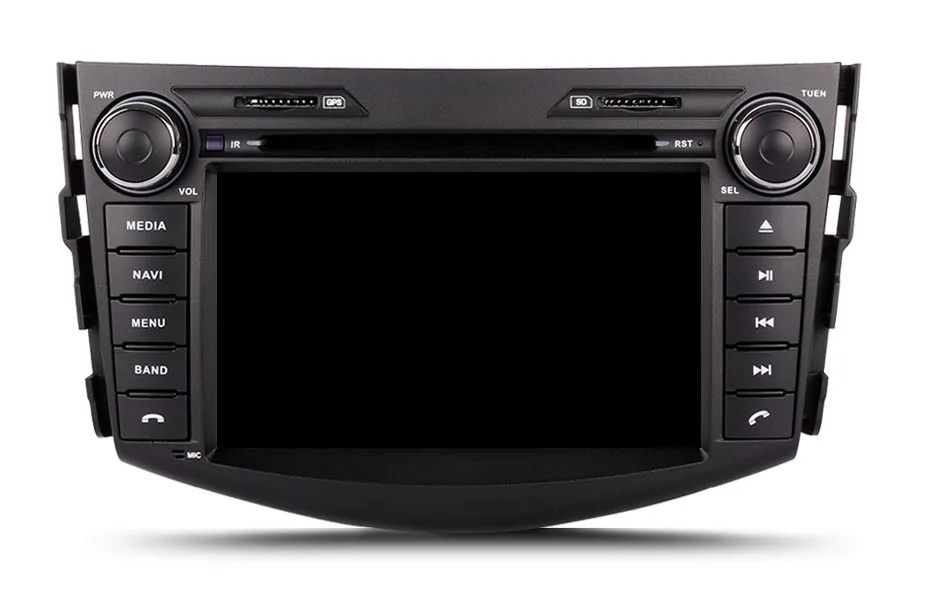 Android 9,0 Восьмиядерный 4 Гб ОЗУ автомобильный DVD gps навигационный головное устройство для Toyota RAV4 2006-2012 Авто Радио стерео Мультимедийный Плеер