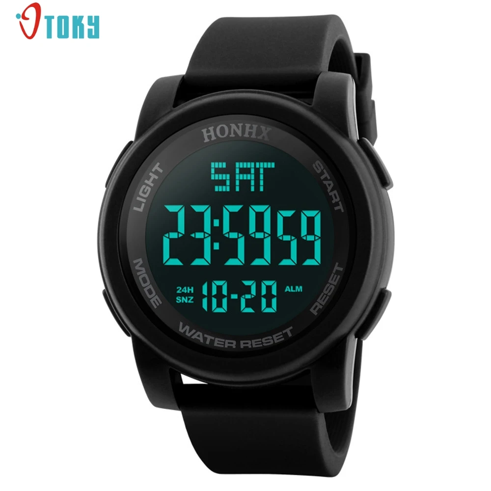 Watches Men Fashion Men's LED Waterproof Digital Quartz Military Luxury Sport Date Watches Digital Watch Men May16 Watches Men Fashion Men's LED Waterproof Digital Quartz Military Luxury Sport Date Watches Digital Watch Men May16