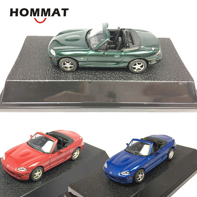 HOMMAT 1:43 Mazda MX 5 спортивная модель автомобиля Коллекционная из сплава Коллекционные