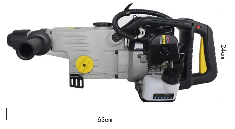 Бензиновая Ударная дрель двойного назначения, мощный молоток Gsoline, молоток и палочки, бензиновый сверлильный станок, бензиновый молоток и палочки, инструменты