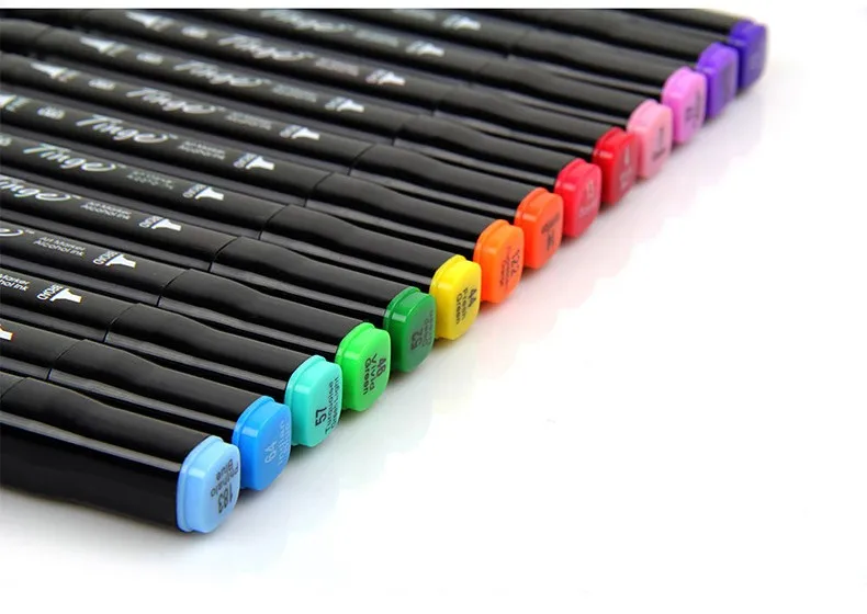 copic belirtecler yag cift sanat marker kalem alkol set tasarim el boyali grafiti finecolour yayinladi tarafindan satilan cizim malzemeleri set