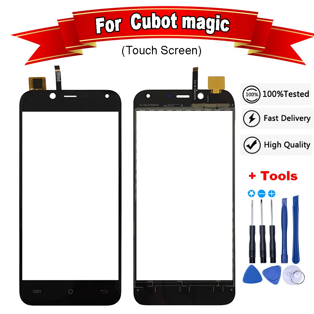 

For Cubot Magic Touch Panel Sensor Touch Screen Digitizer Replacement For cubot magic touch+free Tools