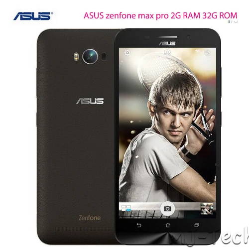 Оригинальный ASUS zenfone max pro 2 Г 32 ROM 5.5 ДЮЙМОВ MSM8916 Quad Core Android 5.0 GPS 4 FDD 5000 мАч большой