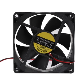 

80mm cooling Fan PC CPU Cooler Fan 4Pin Computer Cooler 12V 8CM PC CPU Cooler Quiet Cooler Fan for Video Card dropshipping