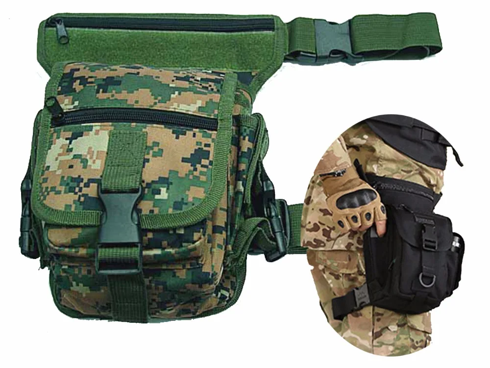 

Tactical Utility Waist Pack Drop Leg Dropleg Bag Pouch Airsoft Military Cycling DWC