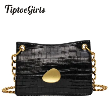 

Luxury Stone Pattern Small Square Bag Female New Fashion High Quality Casual Wild Shoulder Messenger Bag