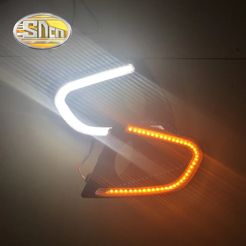 

SNCN LED Daytime Running Light For Chevrolet Trax 2014 2015 2016,Car Accessories Waterproof ABS 12V DRL Fog Lamp Decoration