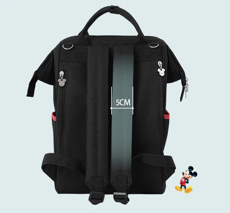 Disney Мама сумка многофункциональный, вместительный Mommy Pack водостойкая красный женский беременная женщина мать ребенок рюкзак