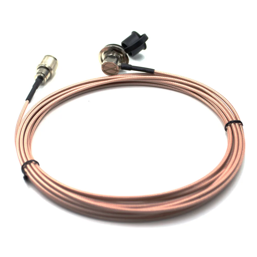 Розовый 5 метров 316 коаксиальный кабель UHF/PL-259 мужчин и женщин для QYT KT-8900 Yaesu Icom Kenwood, мобильное Радио рация антенна для рации