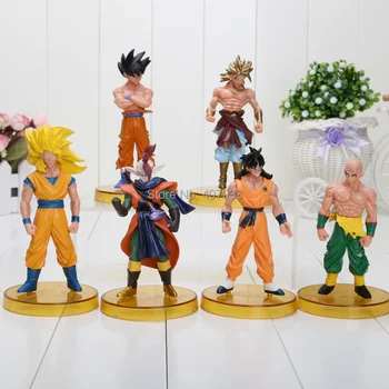 

12cm/4.7inch Anime Cartoon Dragon Ball Z PVC Action Figure Toys Dolls 1set=6pcs
