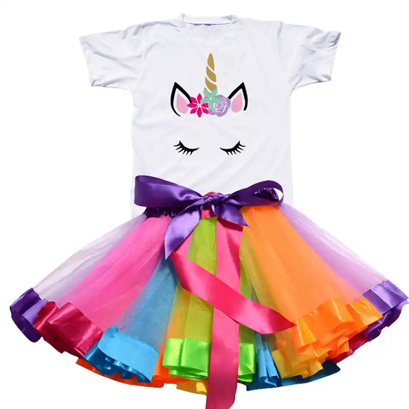 vestido unicornio para bebe