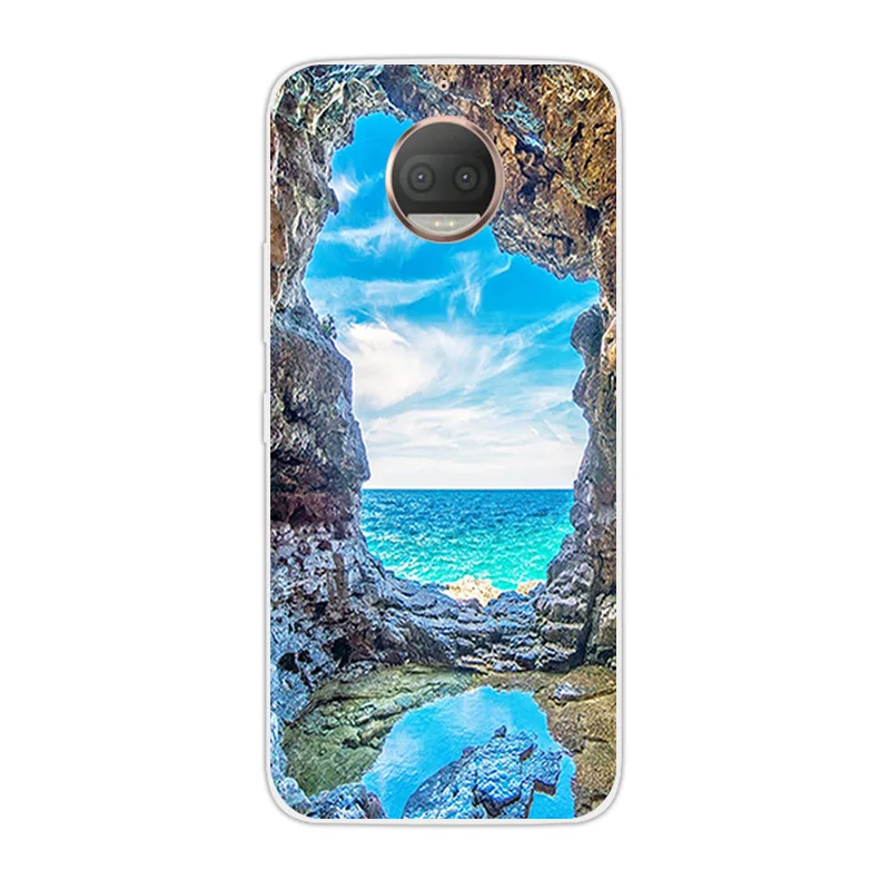 5,5 ''чехол для Motorola Moto G5S Plus, мягкий силиконовый чехол для Moto XT1803 XT1805 XT1804, чехол с смайликом для Moto G 5S Plus - Цвет: 15