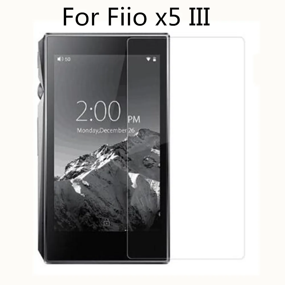

New Screen Protector Glass Phone For fiio x5 Phone Tempered Glass SmartPhone Front Film Protective Screen
