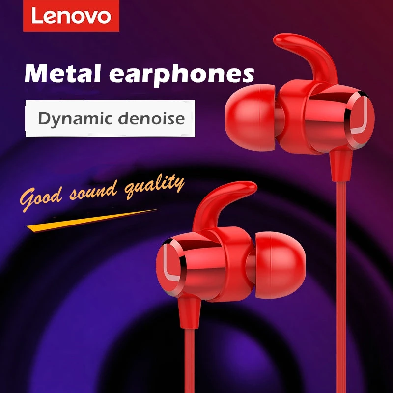 Новинка 2019 металлические спортивные водонепроницаемые наушники Lenov X1 Bluetooth 5 0 с