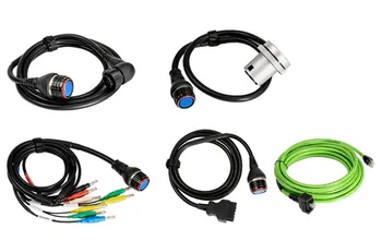 

5pcs/set 16pin 14pin 38pin 8pin lan cable for SD CONNECTOR C4 diagnostic tool