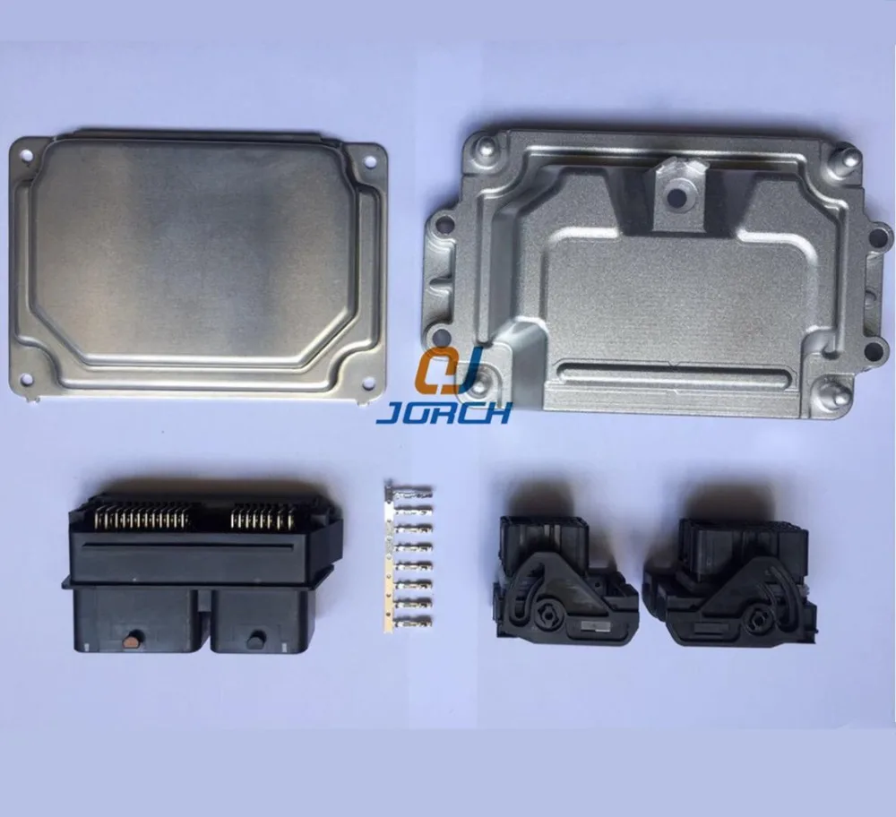 

1set 80pin ECU Aluminum Enclosure Box with Molex 32/48 pin molex PCB male female ECU automotive connector