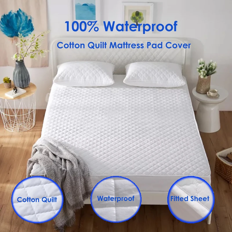 Cotton Mattress Pad Cover