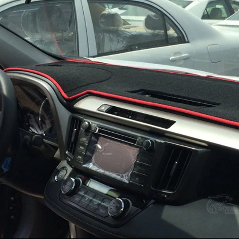 LHD для Toyota RAV4 XA40 2013 аксессуары на автомобиль защита приборной панели коврик тенты Photophobic интерьер стиль