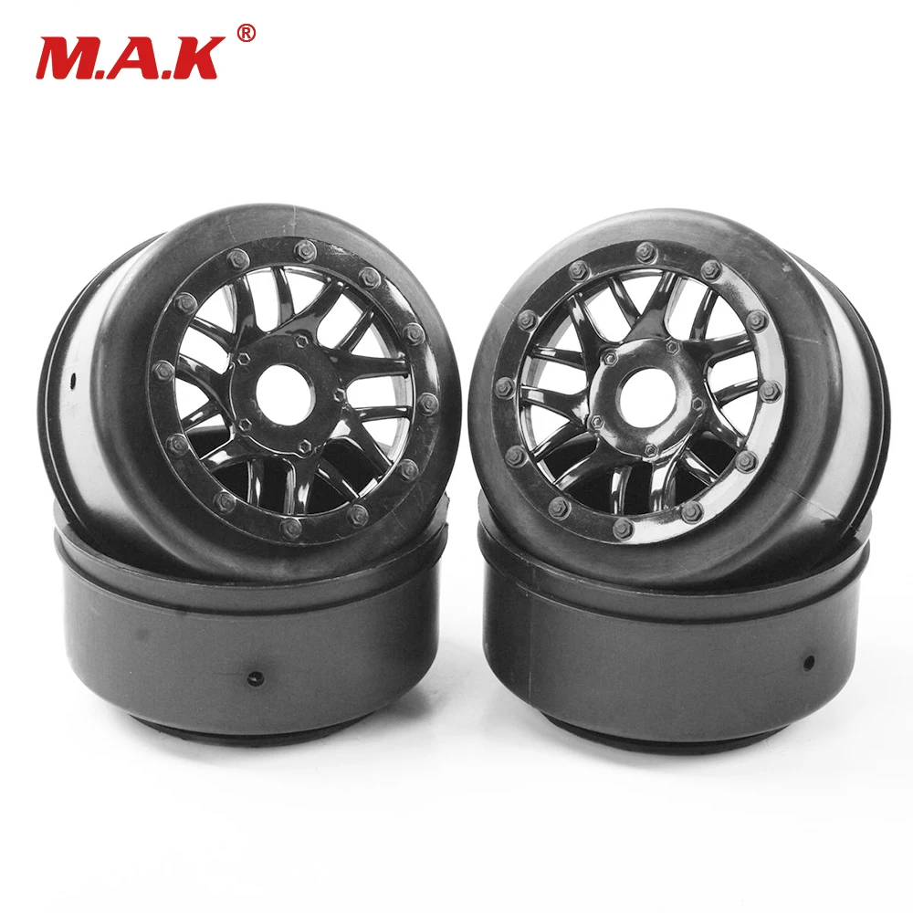 

17mm Hex 6mm Offset Rc Accessory Short Course Wheel Rim Set 4PCS/Set For TRAXXAS SLASH RC 1:10 Truck PP1003K