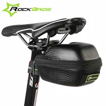 ROCKBROS Road Mountain Bike Bicycle Bag Cycling Saddle Bag MTB Seatpost Basket Waterproof Tail Rear Bag Bicycle Accessories