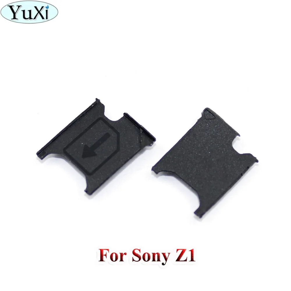 Держатель лотка для sim карты YuXi запасная часть слота Sony Xperia Z1 L39h L39 C6902 C6903 C6906 mini