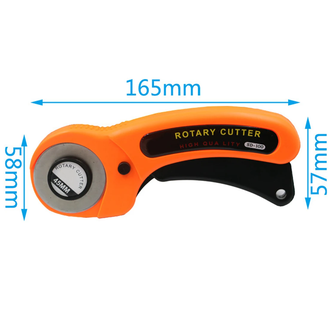 

Leather Craft 45mm Sewing Tool Rotary Cutter Set With 5 pcs Blades for Fabric Paper Vinyl Circular Cut Cutting Disc Patchwork